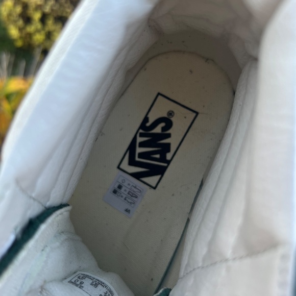 Vans High Tops Mens 6.5 Women's 8.0 US Sizes Dark Green Off White NWOT - Picture 5 of 8